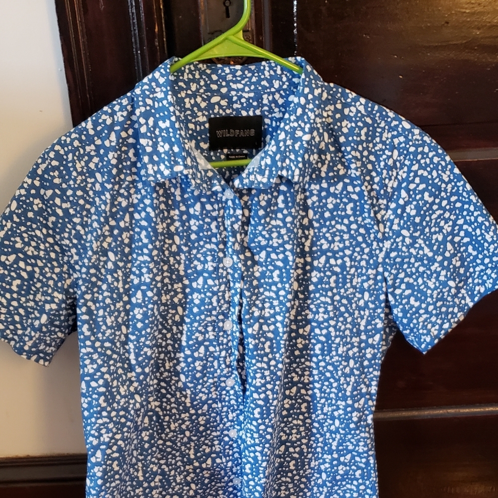 WILDFANG Raindrop Button-Up